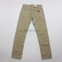 Celana Jeans Pria Levis Standar / Reguler Warna Cream