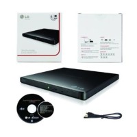 DVD-RW External LG Ultra Slim Portable DVD Writer GP65NB60