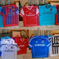 Jual Tas souvenir ulangtahun/tas ultah jersey baju bola Murah
