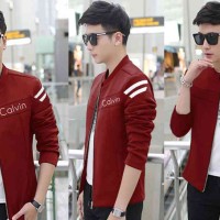 jaket calvin / distro / casual / bomber / pria / blazer / hoodie