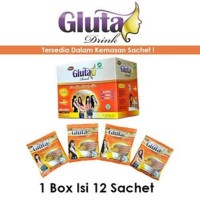 Jual GLUTA DRINK SACHET PERBOX Limited Murah