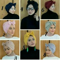 Jual Bow Turban Instan Murah