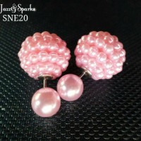 Jual Pearl Statement Stud Earrings Murah