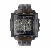 Valentine Gift Jam Tangan Swiss Time Digital/Black/Bermerk