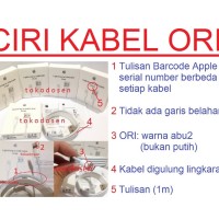 Jual Kabel Data Lightning Iphone 6 / 5 / 5s / 6+ plus / Ipad / Ipod Touch Murah