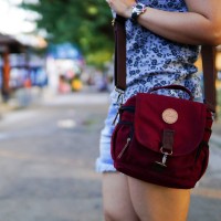 Jual Tas Kamera Sling Bag Camera Mirrorless DSLR - Firefly Ivers Maroon Murah