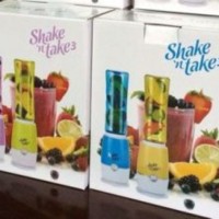 SHAKE AND TAKE 2 TABUNG GELAS WARNA GEN 3 BLENDER JUS BLEND JUICER