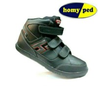 sepatu sekolah homyped sniper black mono
