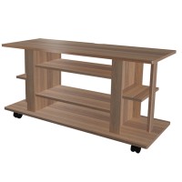 RAK TV KAYU DESAIN SIMPLE DAN PRAKTIS