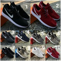 Sepatu Nike Rosherun Jumbo Cowok Cowo Roserun Roshe Run Size 45 46 47