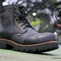 Jual sepatu kulit pichboy underground . Murah