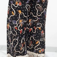 Jual Celana Batik Kulot Panjang Klok - ungu Murah
