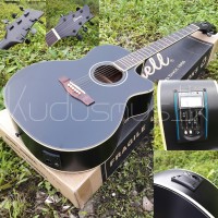 Jual Gitar Grand concerto black doft prener LC | gitar akustik elektrik Murah