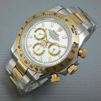 Jual JAM TANGAN ROLEX SKELETON DAYTONA COMBI GOLD Murah
