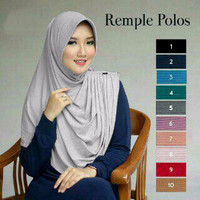 Jual Jilbab rabbani / Jilbab terbaru terbaru Remple Polos Kode : Murah