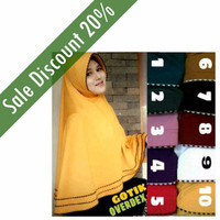 Jual Jilbab Syari / Jilbab Rabbani Gotik Overdeck / Overdex Murah