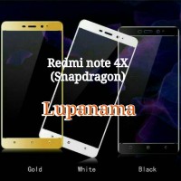 Jual tempered glass warna redmi note 4 X Snapdragon redmi note 4X new Murah