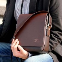Jual Tas selempang kulit pria import / tas slempang cowok kangoroo kingdom Murah