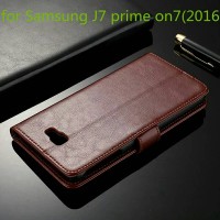 Flip Cover Samsung Galaxy J7 Prime J7Prime 2016 Wallet Leather Case