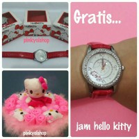Jual Promo Buket Boneka Hello Kitty Syall Gratis Jam Murah