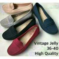 Jual Vintage Jelly Shoes Bara Bara Murah