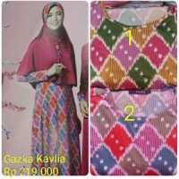 Gamis Gazka Kavlia Elzatta Asli Original Koleksi Busana Muslim Terbaru