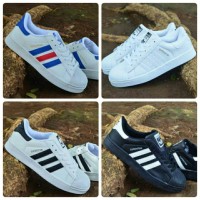 Sepatu Sneakers Adidas Superstar Casual Wanita Cewek Murah Modis Kets