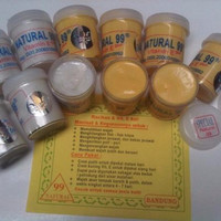 Cream Pemutih Wajah Natural 99 Harga 1pcs (bukan sepasang) ber vit E