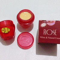 Cream Pemutih Wajah Rose Natural Cream and Moisturizer