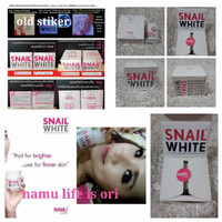 Jual NEW SNAIL WHITE CREAM ORIGINAL Murah