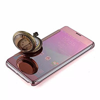 Jual FREE TEMPERED GLASS MIRROR FLIP COVER CASE AUTO LOCK REDMI NOTE 3/PRO Murah