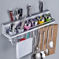 Jual 267 Rak Dinding Dapur Aluminium size 60x12,5x10cm Murah