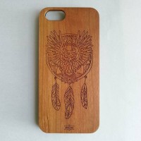 Jual Casing Kayu iPhone 6/6S - Owl Murah