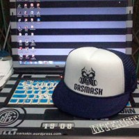 Jual Topi Trucker Custom logo / topi kata - kata ( print ) Murah
