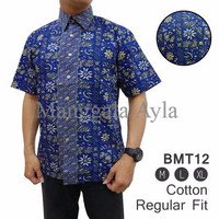 Kemeja Batik Model Reguler Pria/Acara Formal/Terjangkau/Best Seller