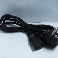 Kabel Power CPU atau monitor ke listrik