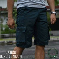 Jual Celana Cargo/ Cargopants/ Celana Kargo Biru London Murah
