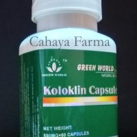 Jual Greenworld - Koloklin Capsule - Nutrisi Dan Obat Untuk Usus Murah