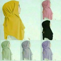 Jual HIJAB/KERUDUNG/JILBAB PASTAN PASMINA PASHMINA INSTAN AMIRA TALI POLOS Murah