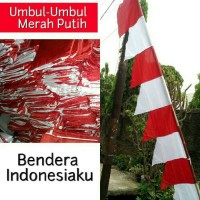 Jual Bendera Umbul Umbul Merah Putih Panjang 3 Meter Murah
