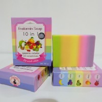Jual FRUITAMIN SOAP 10 in 1 by WINK WHITE / Sabun Pemutih Badan Original Murah