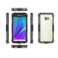 SAMSUNG NOTE 5 WATERPROOF CASE WITH PORT CHARGING TRANSPARENT BACK CAS