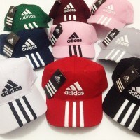 Jual Topi Adidas Bordir / Baseball Cap Adidas Unisex (Pria dan Wanita) Murah