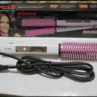 Jual CATOKAN SONAR SN-20/CATOKAN 2IN1/CATOK CURLY BRUSH IRON Murah
