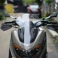 Jual WINDSHIELD / VISOR NMAX 42cm SECTBIL FULLSET PNP Murah