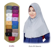 Jual Kerudung Jilbab Instan Bergo Zaria M Almeria Elzatta Murah