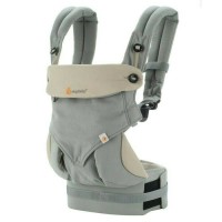 Jual Berkualitas Gendongan Ergo Baby 360 Cool Air Carbon Grey 4 posisi Murah