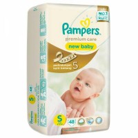 Jual Pampers Premium Care S48 (newborn) / Pampers Premium Care Size S Murah