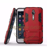 Jual Case Asus Zenfone 2 ZE550ML / ZE551ML Ironman Series With Kick Stand Murah