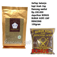 Jual KOPI ARABIKA ACEH GAYO BUBUK GROUND COFFEE SPECIALTY 100gr RC Murah